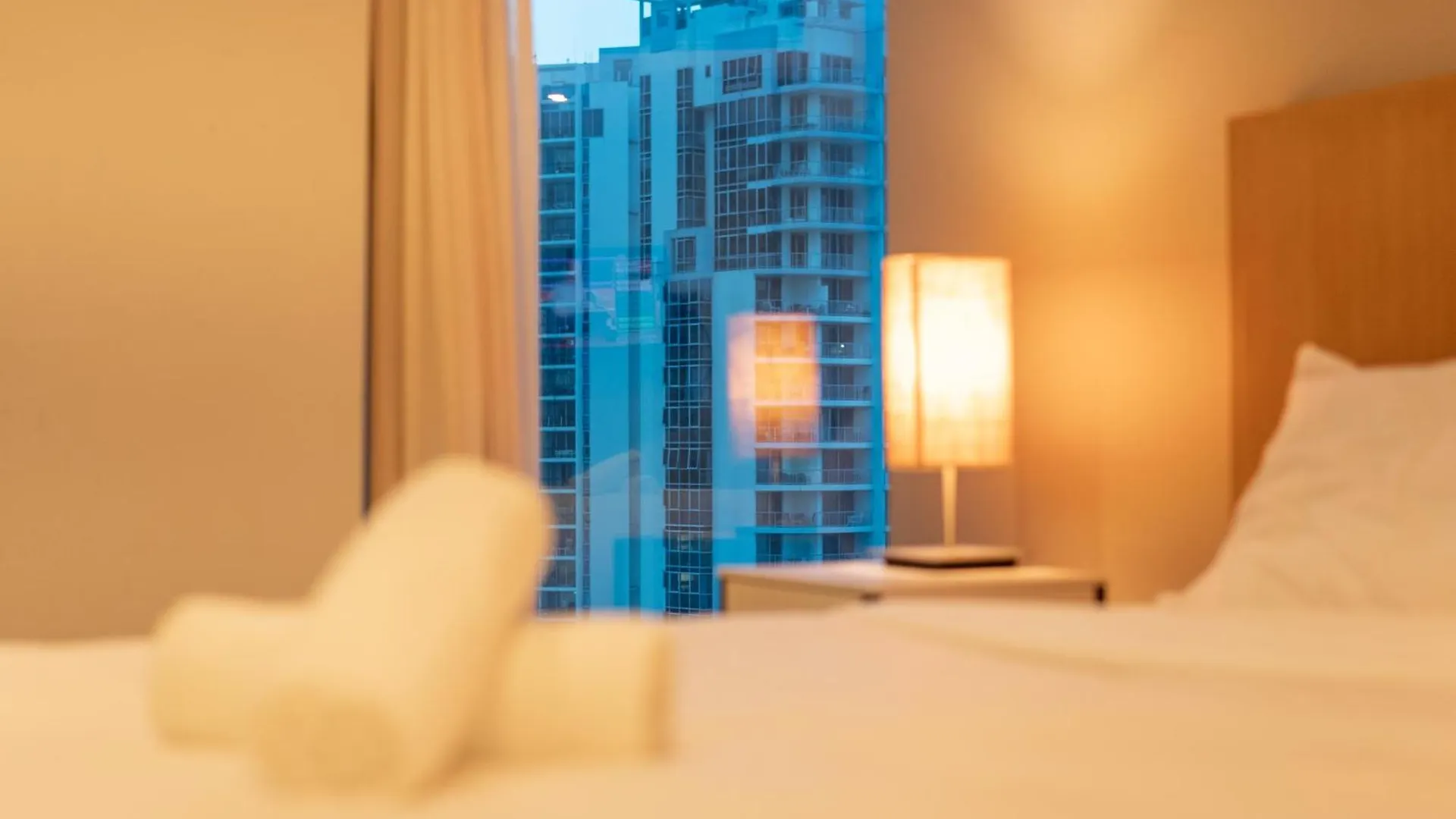 公寓 Paradise City Lights - Privately Managed Luxury Suite On Hilton Surfers Paradise Free Carpark 黄金海岸